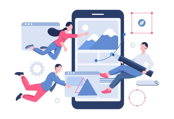 Website speed optimization and mobile friendly design for SEO ranking